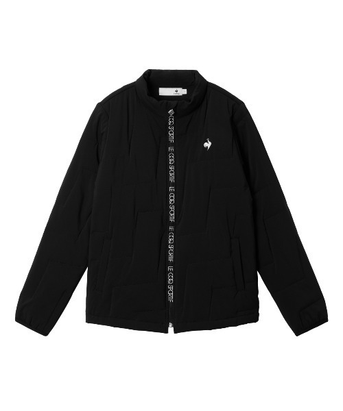 le coq sportif GOLF(ルコックスポルティフゴルフ)の「【le coq sportif GOLF】撥水/ストレッチ/防風/保温パッカブル中綿ジャケット ゴルフウェア(ブルゾン・レディース・ホワイト/ネイビー/パープル/ブラック・S/M/L/XL)」の1枚目の写真