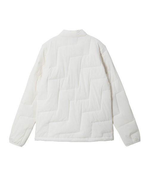 le coq sportif GOLF(ルコックスポルティフゴルフ)の「【le coq sportif GOLF】撥水/ストレッチ/防風/保温パッカブル中綿ジャケット ゴルフウェア(ブルゾン・レディース・ホワイト/ネイビー/パープル/ブラック・S/M/L/XL)」の5枚目の写真