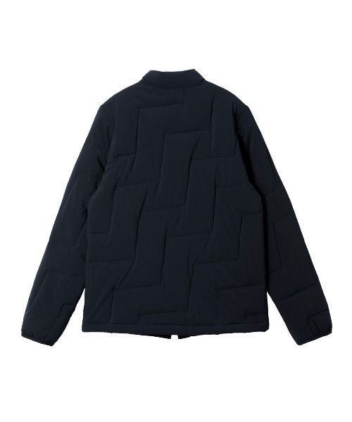 le coq sportif GOLF(ルコックスポルティフゴルフ)の「【le coq sportif GOLF】撥水/ストレッチ/防風/保温パッカブル中綿ジャケット ゴルフウェア(ブルゾン・レディース・ホワイト/ネイビー/パープル/ブラック・S/M/L/XL)」の7枚目の写真