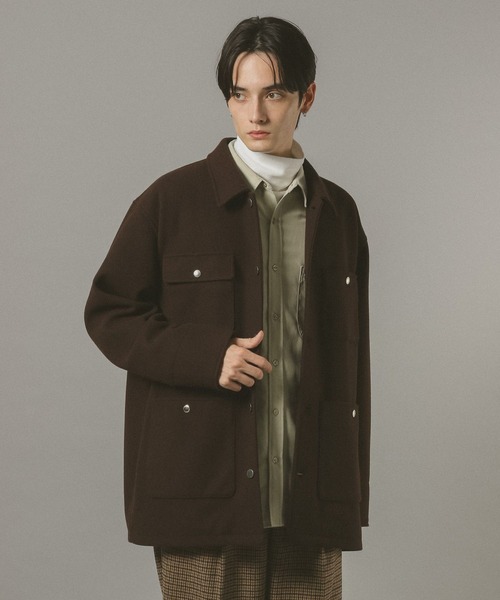 セール】WOOLLYTEC COVERALL JACKET / ウーリーテックカバーオール