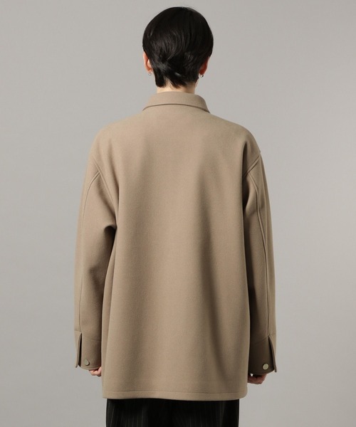 RAGEBLUE（レイジブルー）の「WOOLLYTEC COVERALL JACKET / ウーリーテックカバーオールジャケット（ブルゾン・メンズ・ベージュ/ブラウン/ブラック・SMALL/MEDIUM/LARGE）」の17枚目の写真