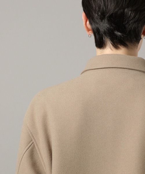 RAGEBLUE（レイジブルー）の「WOOLLYTEC COVERALL JACKET / ウーリーテックカバーオールジャケット（ブルゾン・メンズ・ベージュ/ブラウン/ブラック・SMALL/MEDIUM/LARGE）」の18枚目の写真