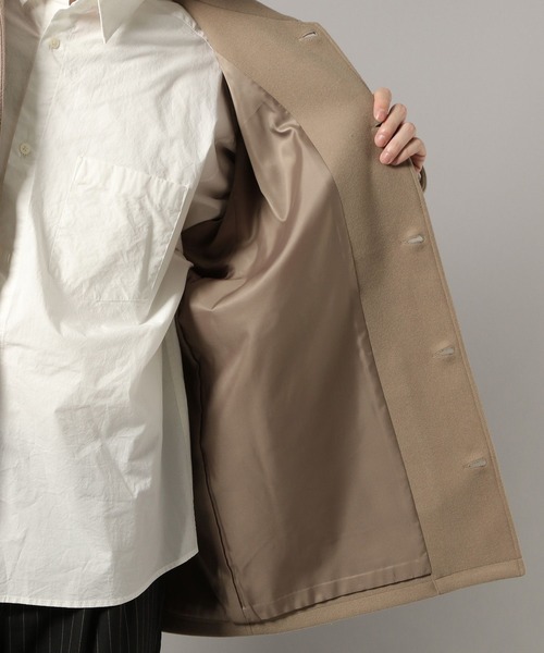 RAGEBLUE（レイジブルー）の「WOOLLYTEC COVERALL JACKET / ウーリーテックカバーオールジャケット（ブルゾン・メンズ・ベージュ/ブラウン/ブラック・SMALL/MEDIUM/LARGE）」の4枚目の写真