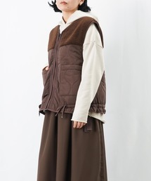 Bristol ブラウン キルティングベスト Bristol ブラウン キルティングベスト CAVE Online Shop