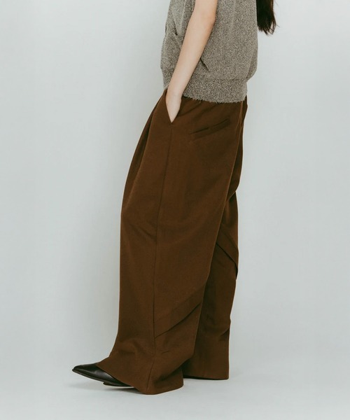 front slit pants（スラックス）｜Knuth Marf（クヌースマーフ）の