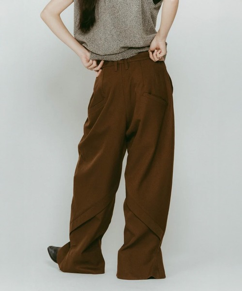 Knuth Marf パンツ front slit pants（スラックス）｜Knuth Marf（クヌースマーフ）の
