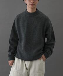 モックネック」に該当するグレー/灰色系のメンズファッション通販