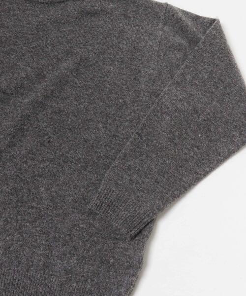 FORK&SPOON（フォークアンドスプーン）の「FORK&SPOON　Ricotta モックネックニット（ニット/セーター・メンズ・チャコールグレー/グリーン/ブラウン・4/5）」の13枚目の写真
