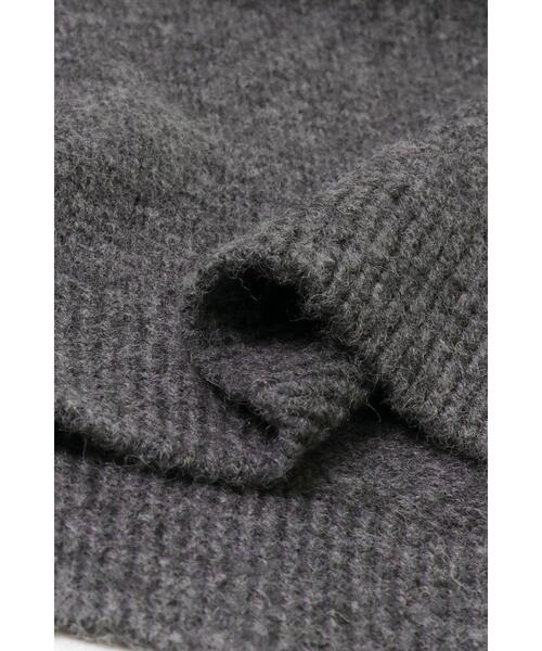 FORK&SPOON（フォークアンドスプーン）の「FORK&SPOON　Ricotta モックネックニット（ニット/セーター・メンズ・チャコールグレー/グリーン/ブラウン・4/5）」の15枚目の写真