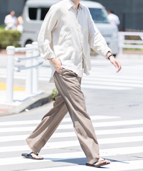 セール】City Ambient Products: ツイル 2タック ワイド スラックス