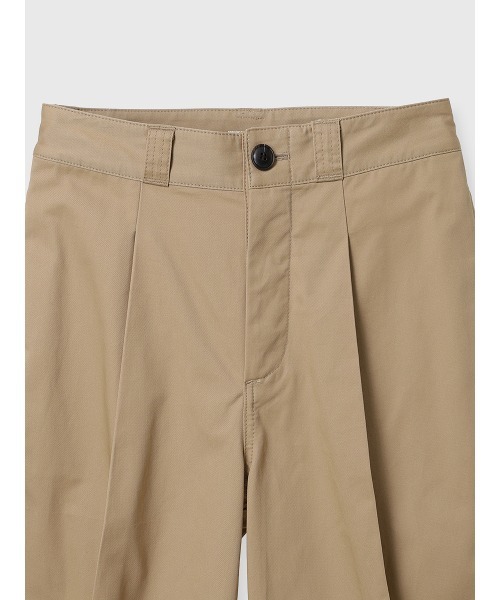 CREDONA（クレドナ）の「NORMANDY WIDE CHINO/ノルマンディーワイドチノ（チノパンツ・レディース・ブラック/ベージュ/ブラウン・0/1）」の13枚目の写真