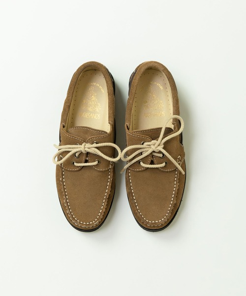 Paradise ブラウン デッキシューズ モカシン FUNALIVE（ファンアライブ） デッキシューズ モカシン モカシン