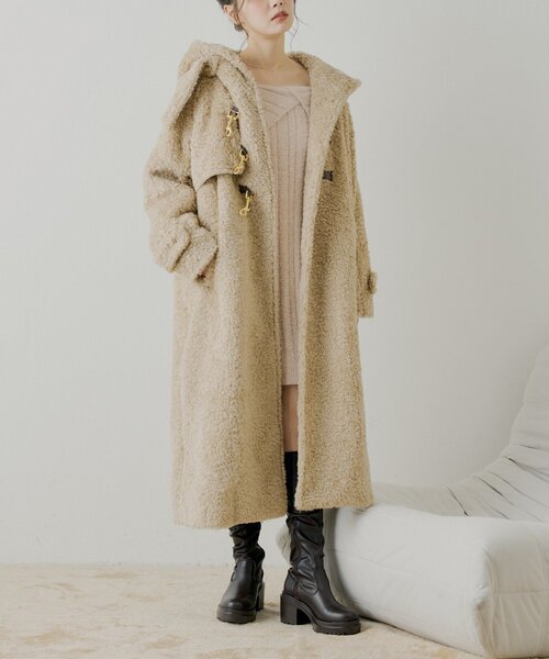 Chico（チコ）の「【REVIVAL】厚底チャンキーストレッチロングブーツ（ブーツ・レディース・ブラウン/ブラウン系その他3/ブラック/ブラック系その他3/ベージュ・SMALL/MEDIUM/LARGE）」の15枚目の写真