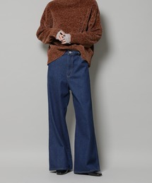 NANO universe | ワイドデニムパンツ(デニムパンツ)