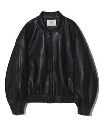 VTWO（ブイツー）の「8013 VEGAN LEATHER JACKET_BLACK（ライダースジャケット・レディース）」