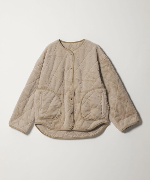 ビューティー＆ユース ユナイテッドアローズ（BEAUTY&YOUTH）/【WEB限定】キルティング×フェイクファー リバーシブルブルゾン セール】【WEB限定】キルティング×フェイクファー リバーシブル