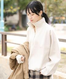 EKAL | ウォームドジャージスタンドプルオーバー(その他トップス)