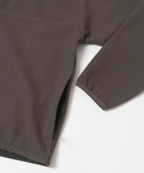 EKAL（エカル）の「ウォームドジャージスタンドプルオーバー（その他トップス・レディース・ブラウン/アイボリー/ブラック・ONE）」の5枚目の写真