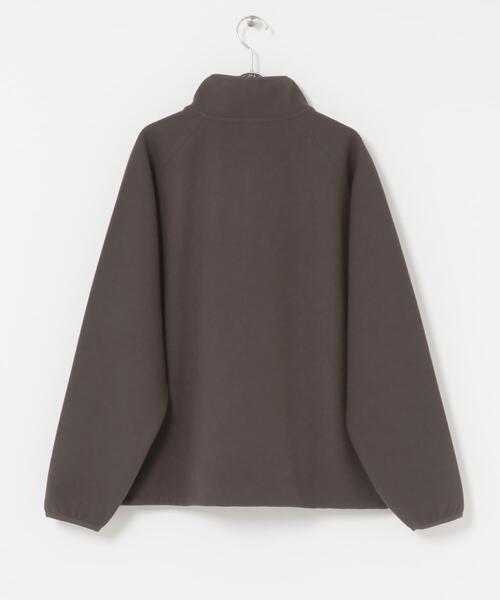 EKAL（エカル）の「ウォームドジャージスタンドプルオーバー（その他トップス・レディース・ブラウン/アイボリー/ブラック・ONE）」の4枚目の写真
