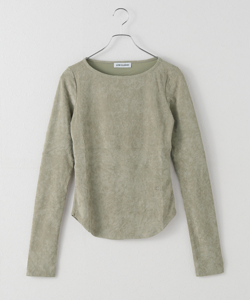 LOW CLASSIC（ロウ クラシック）の「HOLE POINT PRINT TOP（Tシャツ
