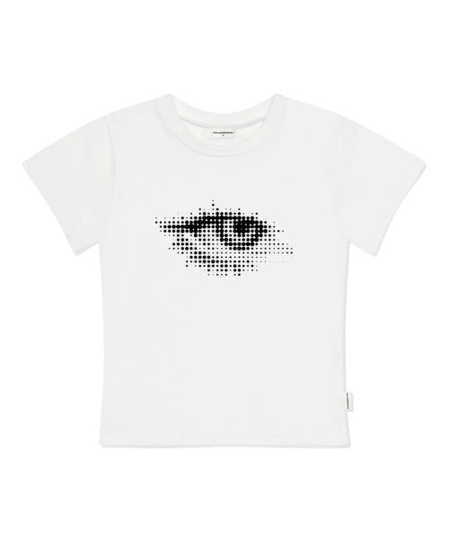 ESCAPEFROM(エスケープフロム)の「ワンアイドプリントスリムフィット半袖Tシャツアイボリー(Tシャツ/カットソー・レディース・その他・FREE)」の3枚目の写真