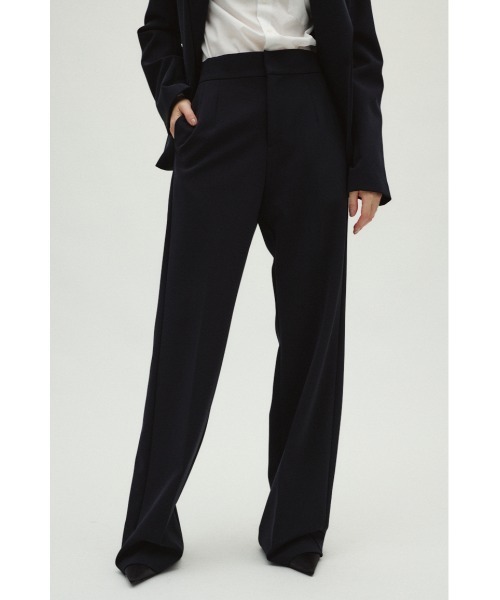 RIM.ARK（リムアーク）の「Double cloth style up PT ダブルクロススタイルアップパンツ（スラックス・レディース・ネイビー/ブラック・36/38/34）」の13枚目の写真