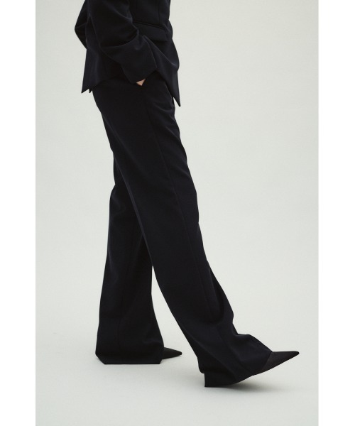 RIM.ARK（リムアーク）の「Double cloth style up PT ダブルクロススタイルアップパンツ（スラックス・レディース・ネイビー/ブラック・36/38/34）」の12枚目の写真