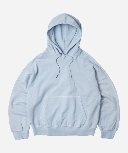 FRIZMWORKS(フリズムワークス)の「OG PIGMENT DYEING HOODY 002 _ ICE(パーカー・メンズ・その他・SMALL/MEDIUM/LARGE/X-LARGE)」の1枚目の写真