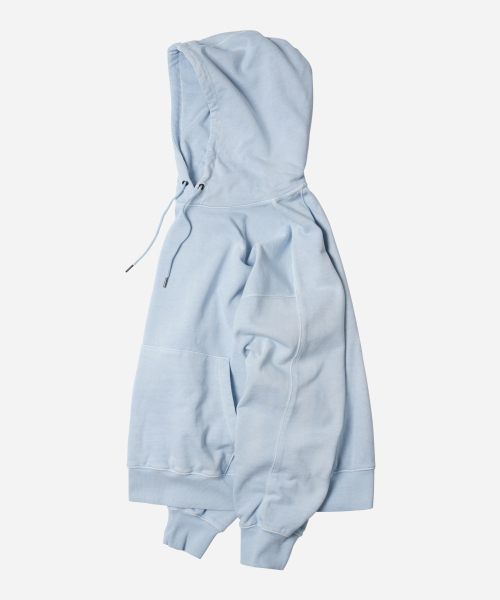 FRIZMWORKS(フリズムワークス)の「OG PIGMENT DYEING HOODY 002 _ ICE(パーカー・メンズ・その他・SMALL/MEDIUM/LARGE/X-LARGE)」の2枚目の写真