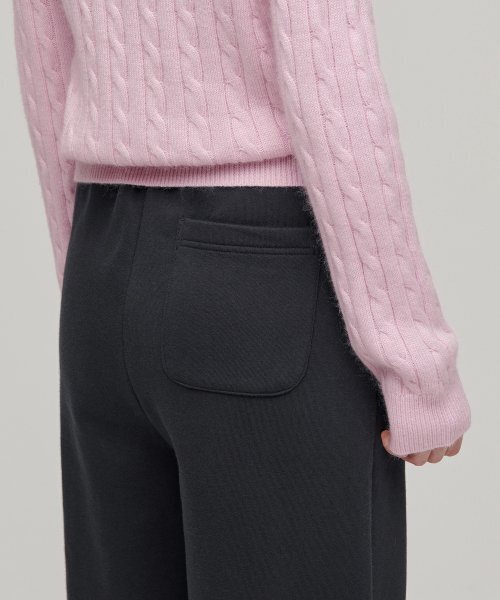 MUSINSA STANDARD WOMAN（ムシンサスタンダードウーマン）の「ウィメンズ起毛リラックスラウンジスウェットパンツ[ダークグレー]（スウェットパンツ・レディース・その他・SMALL/MEDIUM/LARGE/X-SMALL）」の6枚目の写真