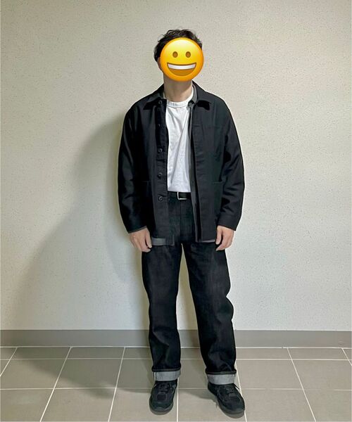 OUTSTANDING(アウトスタンディング)の「40S SELVEDGE STRAIGHT PANTS_BLACK(デニムパンツ・メンズ・その他・SMALL/MEDIUM/LARGE/X-LARGE/X-SMALL)」の14枚目の写真