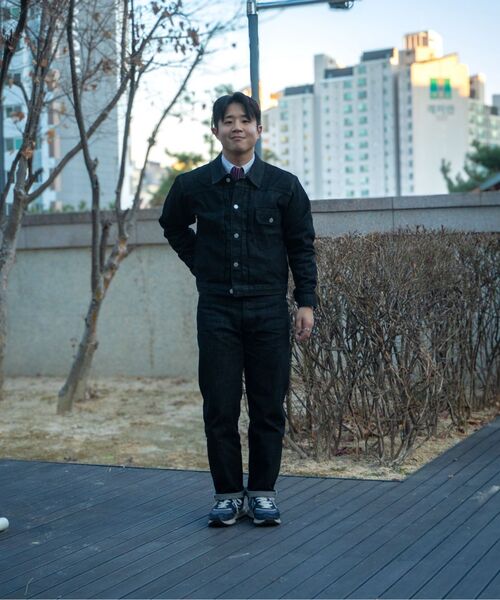 OUTSTANDING(アウトスタンディング)の「40S SELVEDGE STRAIGHT PANTS_BLACK(デニムパンツ・メンズ・その他・SMALL/MEDIUM/LARGE/X-LARGE/X-SMALL)」の20枚目の写真