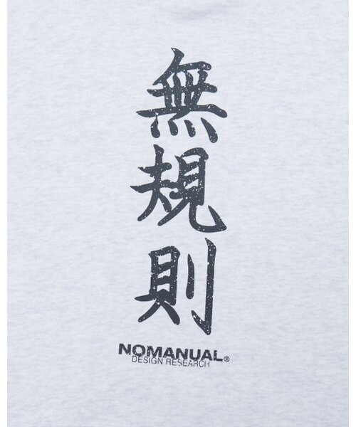 NOMANUAL(NOMANUAL)の「N.R HOODIE - WHITE MELANGE(パーカー・レディース・その他・SMALL/MEDIUM/LARGE)」の5枚目の写真