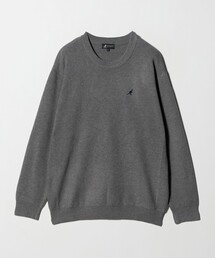 【別注】 <KANGOL>スウェットライク ニット-マシンウォッシャブル-<A DAY IN THE LIFE>