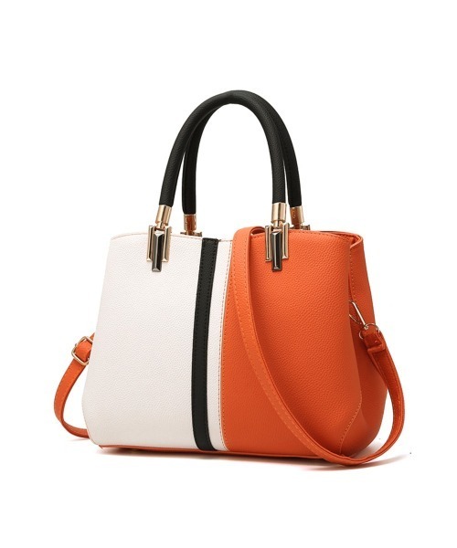 BACKYARD FAMILY(バックヤードファミリー)の「2way ハンドバッグ gbag4909(ハンドバッグ・レディース・カーキ/ピンク/ネイビー/パープル/オレンジ/ブラック/グレー・FREE)」の7枚目の写真