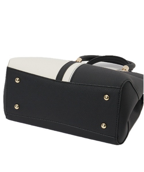 BACKYARD FAMILY(バックヤードファミリー)の「2way ハンドバッグ gbag4909(ハンドバッグ・レディース・カーキ/ピンク/ネイビー/パープル/オレンジ/ブラック/グレー・FREE)」の8枚目の写真