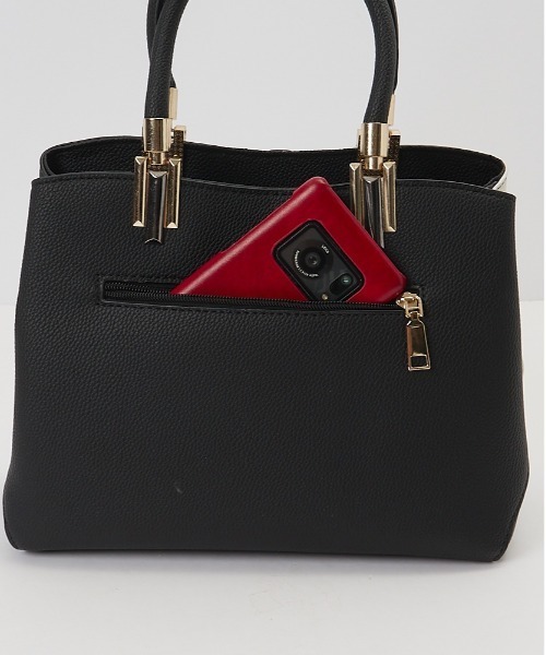 BACKYARD FAMILY(バックヤードファミリー)の「2way ハンドバッグ gbag4909(ハンドバッグ・レディース・カーキ/ピンク/ネイビー/パープル/オレンジ/ブラック/グレー・FREE)」の11枚目の写真