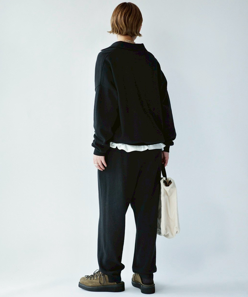 JOURNAL STANDARD LUXE（ジャーナルスタンダード　ラックス）の「C/Caテンジク ラガープルオーバー（ニット/セーター・レディース・ネイビー/ブラウン/ブラック・FREE）」の6枚目の写真