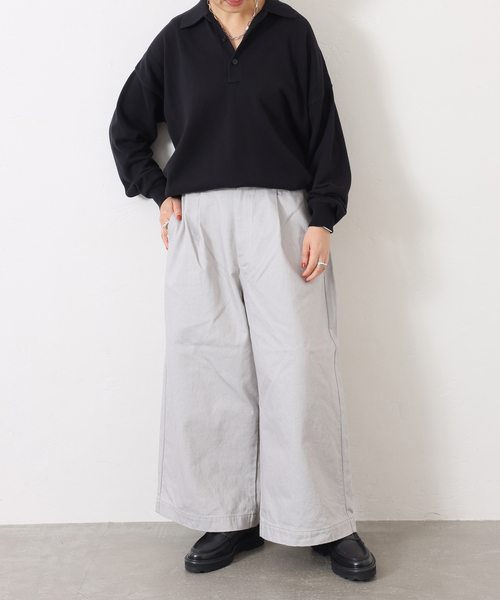 JOURNAL STANDARD LUXE（ジャーナルスタンダード　ラックス）の「C/Caテンジク ラガープルオーバー（ニット/セーター・レディース・ネイビー/ブラウン/ブラック・FREE）」の9枚目の写真