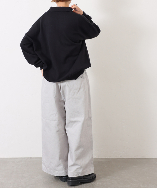 JOURNAL STANDARD LUXE（ジャーナルスタンダード　ラックス）の「C/Caテンジク ラガープルオーバー（ニット/セーター・レディース・ネイビー/ブラウン/ブラック・FREE）」の10枚目の写真