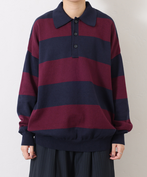 JOURNAL STANDARD LUXE（ジャーナルスタンダード　ラックス）の「C/Caテンジク ラガープルオーバー（ニット/セーター・レディース・ネイビー/ブラウン/ブラック・FREE）」の19枚目の写真