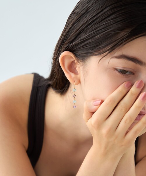 ete(エテ)の「ナチュラルストーン ピアス(ピアス(両耳用)・レディース・A/C/D/B・FREE)」の14枚目の写真