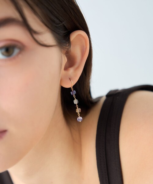 ete(エテ)の「ナチュラルストーン ピアス(ピアス(両耳用)・レディース・A/C/D/B・FREE)」の16枚目の写真