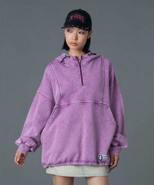 STUDDED LOGO PATCH 6PANEL CAP（キャップ）｜X-girl（エックスガール