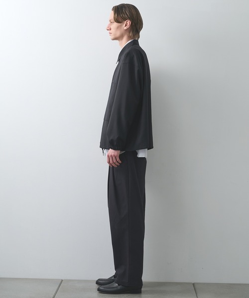 STILL BY HAND（スティルバイハンド）の「【STILL BY HAND】Double pocket shirt jacket（シャツ/ブラウス・メンズ・ダークブラウン/ダークグレー/ブラック・46/48）」の11枚目の写真