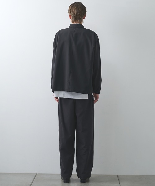STILL BY HAND（スティルバイハンド）の「【STILL BY HAND】Double pocket shirt jacket（シャツ/ブラウス・メンズ・ダークブラウン/ダークグレー/ブラック・46/48）」の12枚目の写真