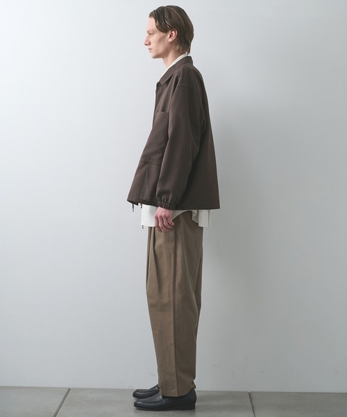 STILL BY HAND（スティルバイハンド）の「【STILL BY HAND】Double pocket shirt jacket（シャツ/ブラウス・メンズ・ダークブラウン/ダークグレー/ブラック・46/48）」の17枚目の写真