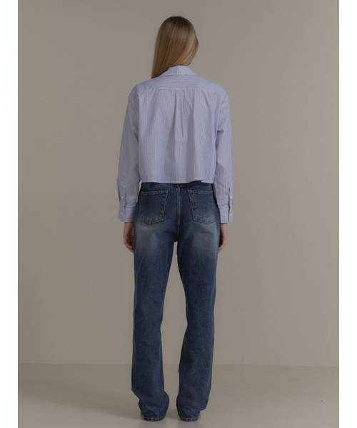 ANOETIC（アノエティック）の「ANC SEMI WIDE JEANS_BLUE（デニムパンツ・レディース・その他・MEDIUM/SMALL）」の3枚目の写真