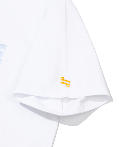 MAINBOOTH(メインブース)の「ネオスペースTシャツ(ホワイト)(Tシャツ/カットソー・レディース・その他・1/2/3)」の5枚目の写真