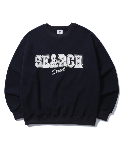 SEARCH410(サーチ410)の「ソフトフリーススウェットシャツネイビー(スウェット・レディース・その他・MEDIUM/LARGE)」の1枚目の写真